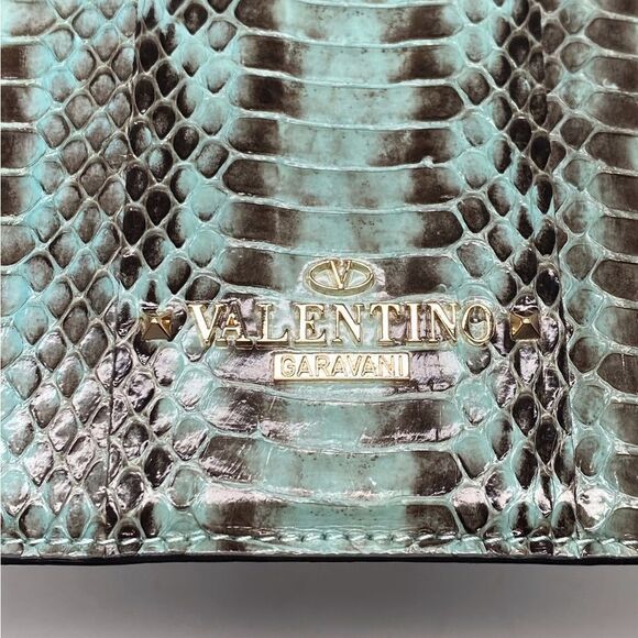 Valentino Garavani Snake Embossed Leather iPad Mini Case - Picture 4 of 7